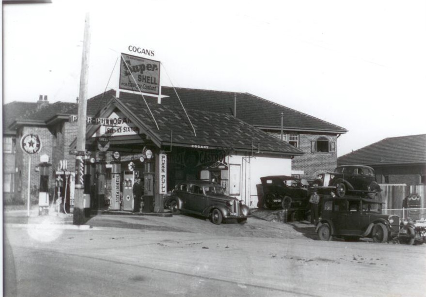 Figure: My grandpas gas station